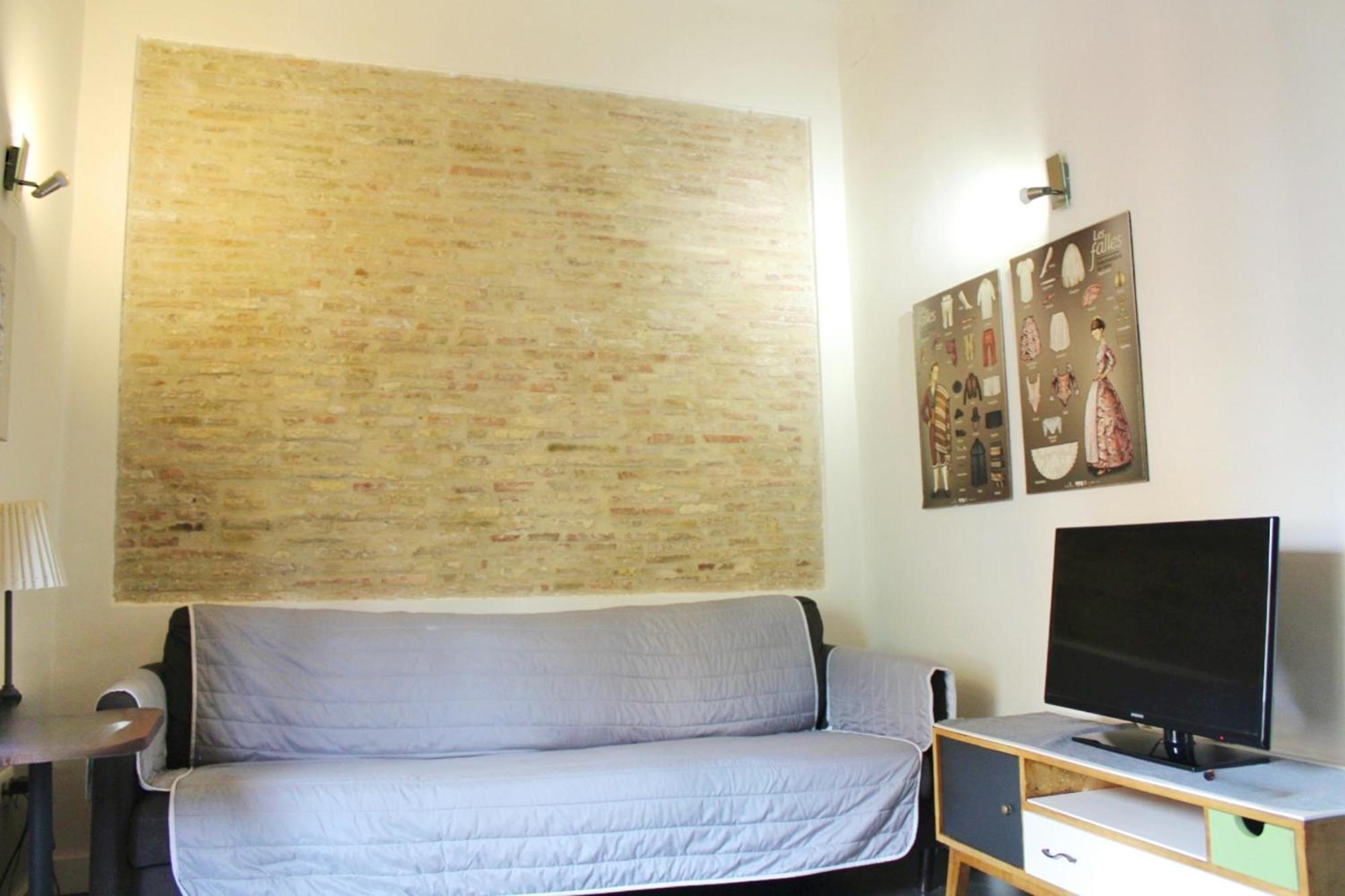 Apartamento Reformado Cerca De La Plaza Redonda Valencia Exterior foto
